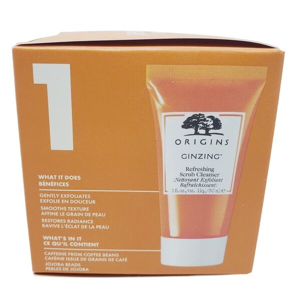 Origins Hello Radiance Boosting Trio Ginzing Cleanser - Gel Cream - Eye Cream - Picture 2 of 5